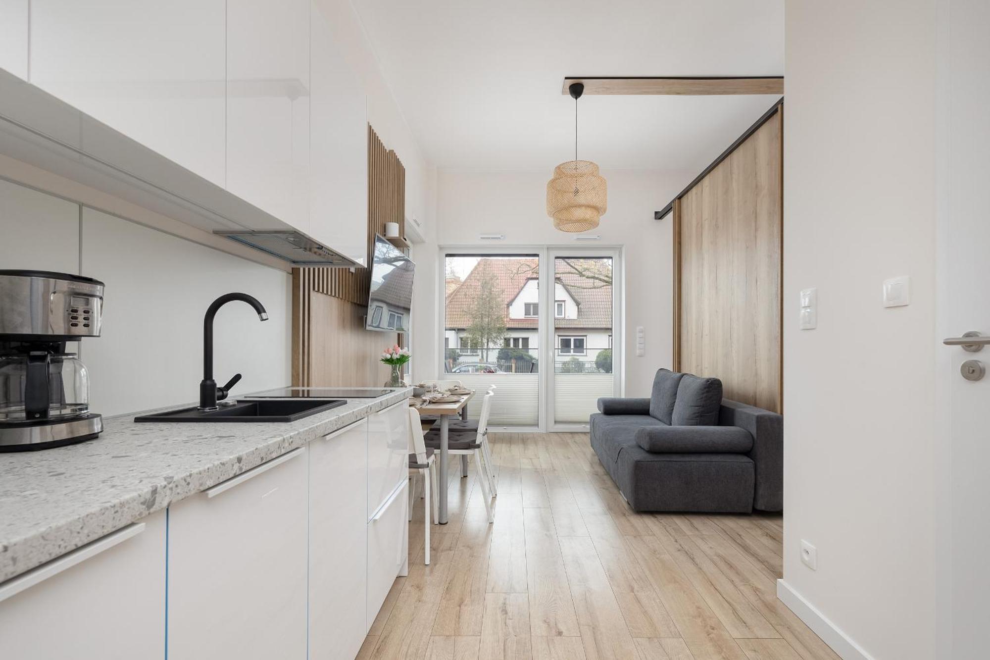 Modern Studio With Terrace And Parking In Swinoujscie By Noclegi Renters エクステリア 写真