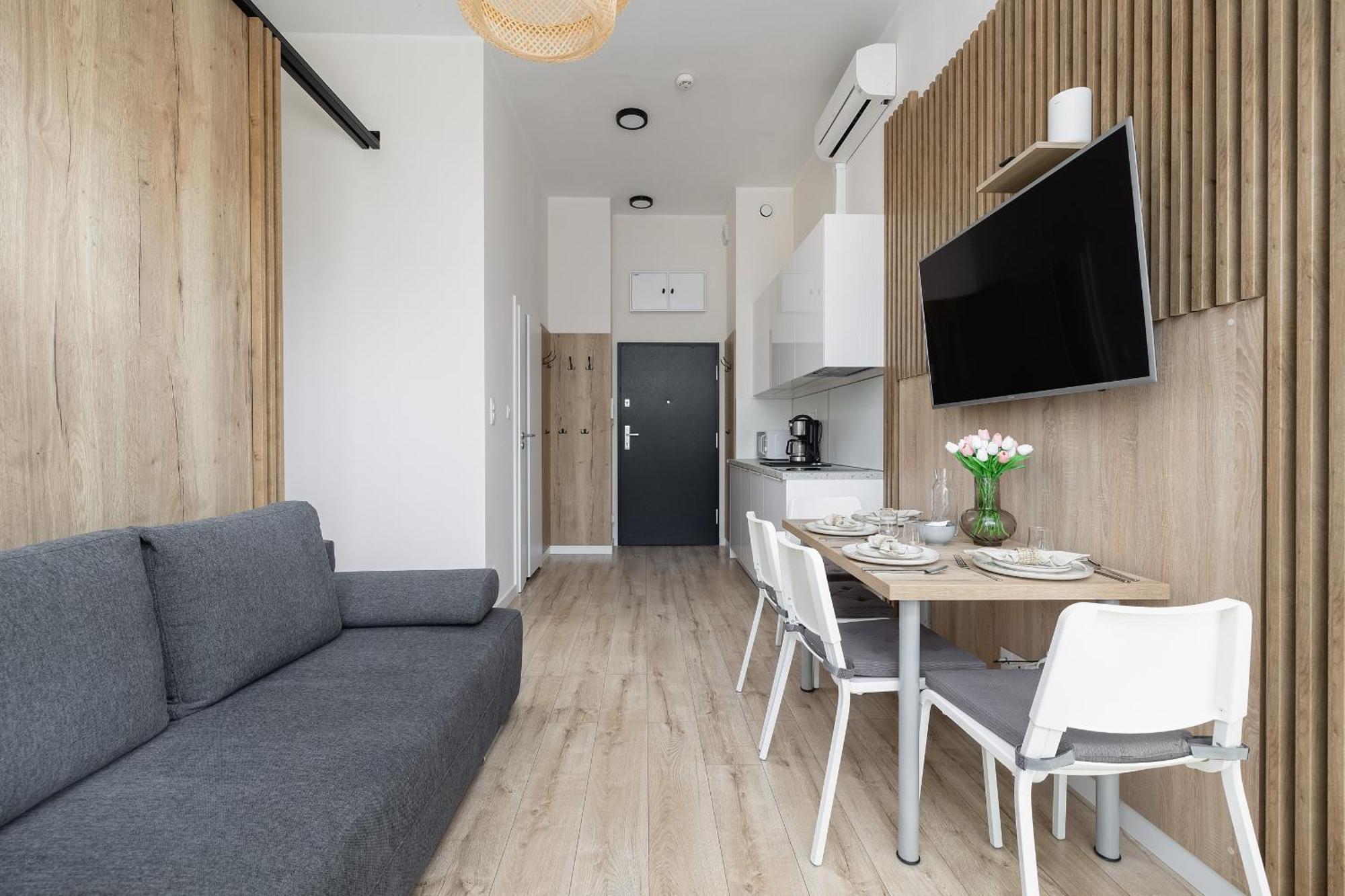Modern Studio With Terrace And Parking In Swinoujscie By Noclegi Renters エクステリア 写真