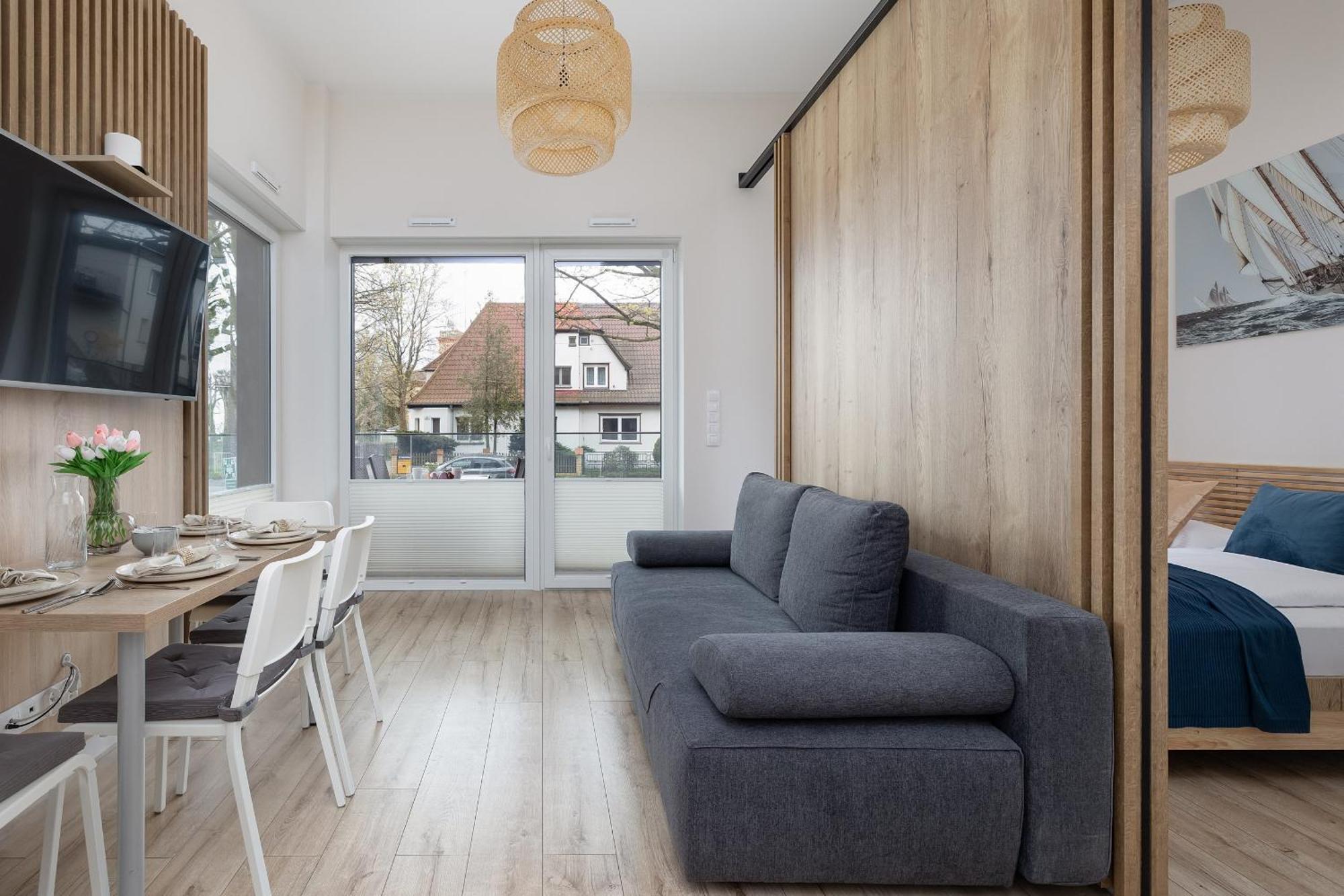 Modern Studio With Terrace And Parking In Swinoujscie By Noclegi Renters エクステリア 写真